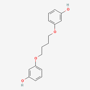 molecular formula C16H18O4 B8617648 1,4-Bis(3-Hydroxyphenoxy)Butane CAS No. 58529-75-2