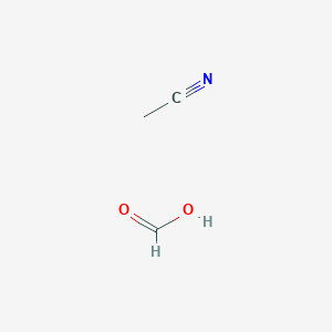 molecular formula C3H5NO2 B8617682 formic acid CH3CN CAS No. 872998-54-4