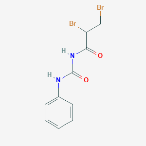 B8617754 2,3-Dibromo-N-(phenylcarbamoyl)propanamide CAS No. 57322-87-9