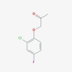 molecular formula C9H8ClFO2 B8617852 1-(2-Chloro-4-fluorophenoxy)-2-propanone CAS No. 1036762-59-0