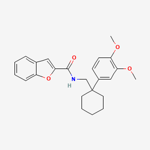 Benzofuran-2-carboxylic Acid [1-(3,4-dimethoxy-phenyl)-cyclohexylmethyl]-amide