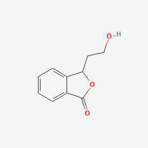 molecular formula C10H10O3 B8618232 2-(3-Phthalidyl)ethanol 