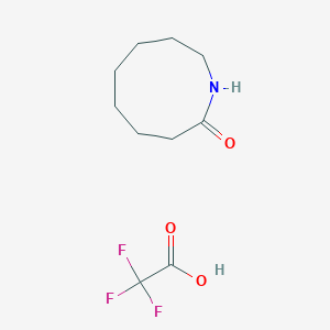 molecular formula C10H16F3NO3 B8618247 Octanolactam Trifluoroacetate CAS No. 891493-20-2