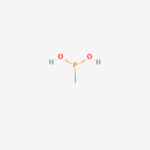 molecular formula CH5O2P B8618288 Methylphosphonous acid 
