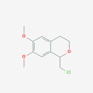 1-chloromethyl-3,4-dihydro-6,7-dimethoxy-1H-2-benzopyran