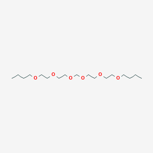 molecular formula C17H36O6 B086184 5,8,11,13,16,19-Hexaoxatricosane CAS No. 143-29-3