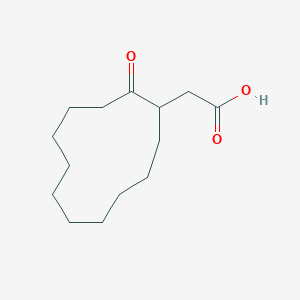 Cyclododecaneaceticacid, 2-oxo-