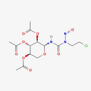 molecular formula C14H20ClN3O9 B8618521 X-Pcnu CAS No. 58845-59-3