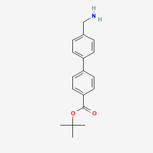 tert-Butyl 4'-(aminomethyl)-[1,1'-biphenyl]-4-carboxylate