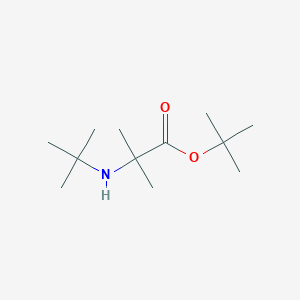 Tert-butyl 2-(tert-butylamino)-2-methylpropanoate