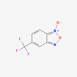 molecular formula C7H3F3N2O2 B8618636 5-Trifluoromethylbenzofuroxan 