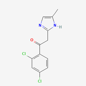 Ethanone,1-(2,4-dichlorophenyl)-2-(5-methyl-1H-imidazol-2-yl)-