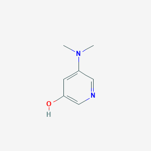 molecular formula C7H10N2O B8618655 5-(Dimethylamino)pyridin-3-OL CAS No. 906745-08-2