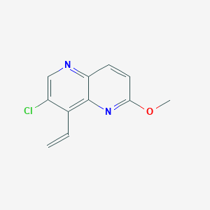 7-Chloro-2-methoxy-8-vinyl-[1,5]naphthyridine