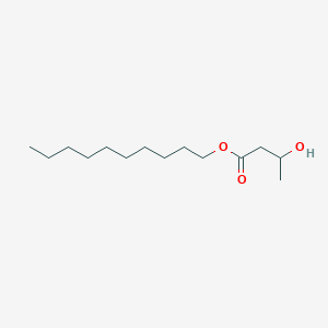 molecular formula C14H28O3 B8618815 Decyl 3-hydroxybutanoate CAS No. 143894-92-2