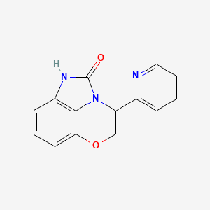 3-(2-Pyridyl)-3,4-dihydro-5-oxa-1,2a-diazaacenaphthylen-2(1H)-one
