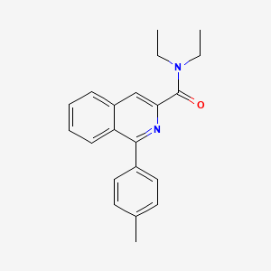 N,N-Diethyl-1-(4-methylphenyl)isoquinoline-3-carboxamide