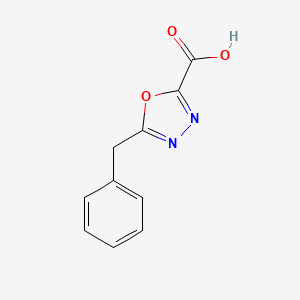 molecular formula C10H8N2O3 B8618881 Benzyl-[1,3,4]oxadiazole-2-carboxylic acid 