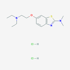 molecular formula C15H25Cl2N3OS B086189 二氨噻唑二盐酸盐 CAS No. 136-96-9