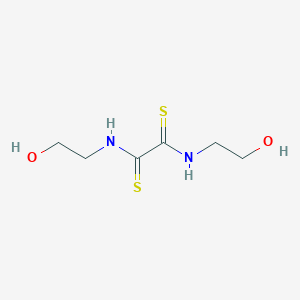 molecular formula C6H12N2O2S2 B086191 N,N'-双(2-羟乙基)二硫代草酰胺 CAS No. 120-86-5