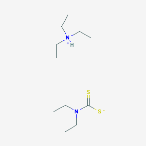 molecular formula C11H26N2S2 B8619129 N,N-diethylcarbamodithioate;triethylazanium 