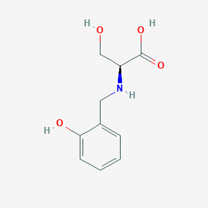 B8619230 N-(2-hydroxybenzyl)-L-serine CAS No. 77055-96-0