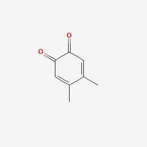 molecular formula C8H8O2 B8619312 4,5-Dimethyl-[1,2]benzoquinone 