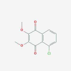 B8619343 5-Chloro-2,3-dimethoxynaphthalene-1,4-dione CAS No. 89226-90-4