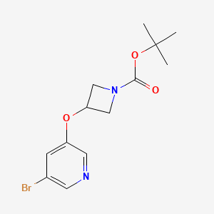 tert-butyl 3-(5-bromopyridin-3-yl)oxyazetidine-1-carboxylate