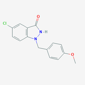 B086194 1H-Indazol-3-ol, 5-chloro-1-(p-methoxybenzyl)- CAS No. 1032-83-3