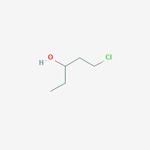 molecular formula C5H11ClO B8619445 1-Chloro-3-pentanol 