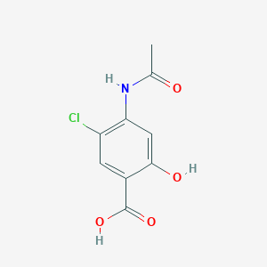 4-Acetylamino-5-chlorosalicylic acid