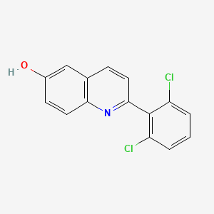 2-(2,6-Dichlorophenyl)-6-quinolinol