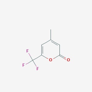 4-Methyl-6-(trifluoromethyl)-2H-pyran-2-one