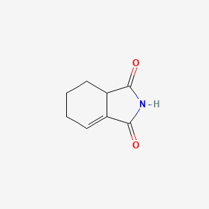 molecular formula C8H9NO2 B8619664 Tetrahydroisoindole-1,3-dione 