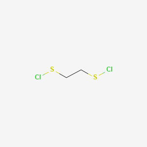 molecular formula C2H4Cl2S2 B8619670 1,2-Ethanedisulfenyl dichloride CAS No. 24127-98-8