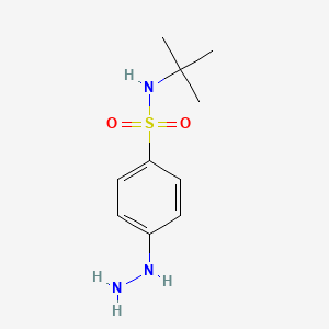 N-tert-butyl-4-hydrazinylbenzenesulfonamide