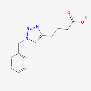 4-(1-Benzyl-1H-1,2,3-triazol-4-yl)butanoic acid