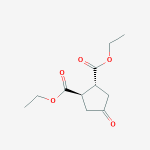 Diethyl trans-4-oxocyclopentane-1,2-dicarboxylate