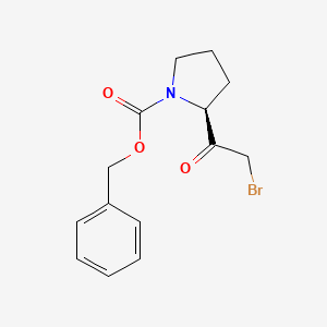 (S)-benzyl-2-(2-bromoacetyl)pyrrolidine-1-carboxylate