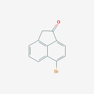 molecular formula C12H7BrO B8619797 5-Bromoacenaphthenone-2 