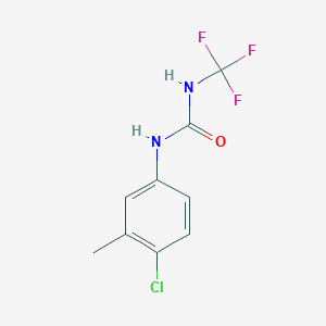 N-(4-Chloro-3-methylphenyl)-N'-(trifluoromethyl)urea