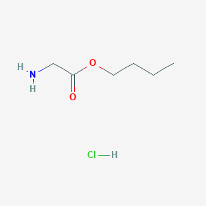 molecular formula C6H14ClNO2 B086200 氨基乙酸丁酯盐酸盐 CAS No. 13048-99-2