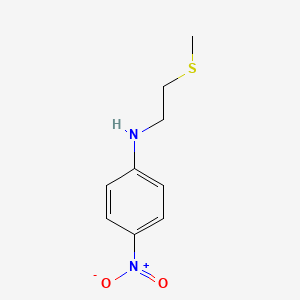 B8620046 N-[2-(Methylsulfanyl)ethyl]-4-nitroaniline CAS No. 129473-85-4