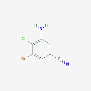 3-Amino-5-bromo-4-chlorobenzonitrile