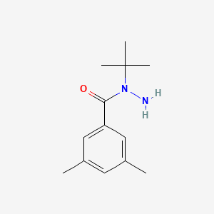 molecular formula C13H20N2O B8620375 N-tert-Butyl-3,5-dimethylbenzohydrazide 