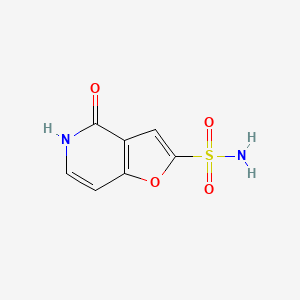 2-Sulfamoylfuro[3,2-c]pyridin-4(5H)-one