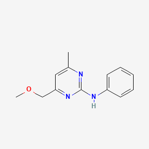 4-(Methoxymethyl)-6-methyl-N-phenylpyrimidin-2-amine