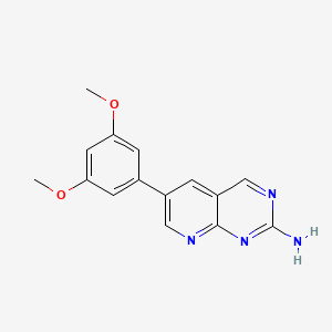 6-(3,5-Dimethoxyphenyl)pyrido[2,3-d]pyrimidin-2-amine