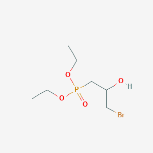Phosphonic acid, (3-bromo-2-hydroxypropyl)-, diethyl ester